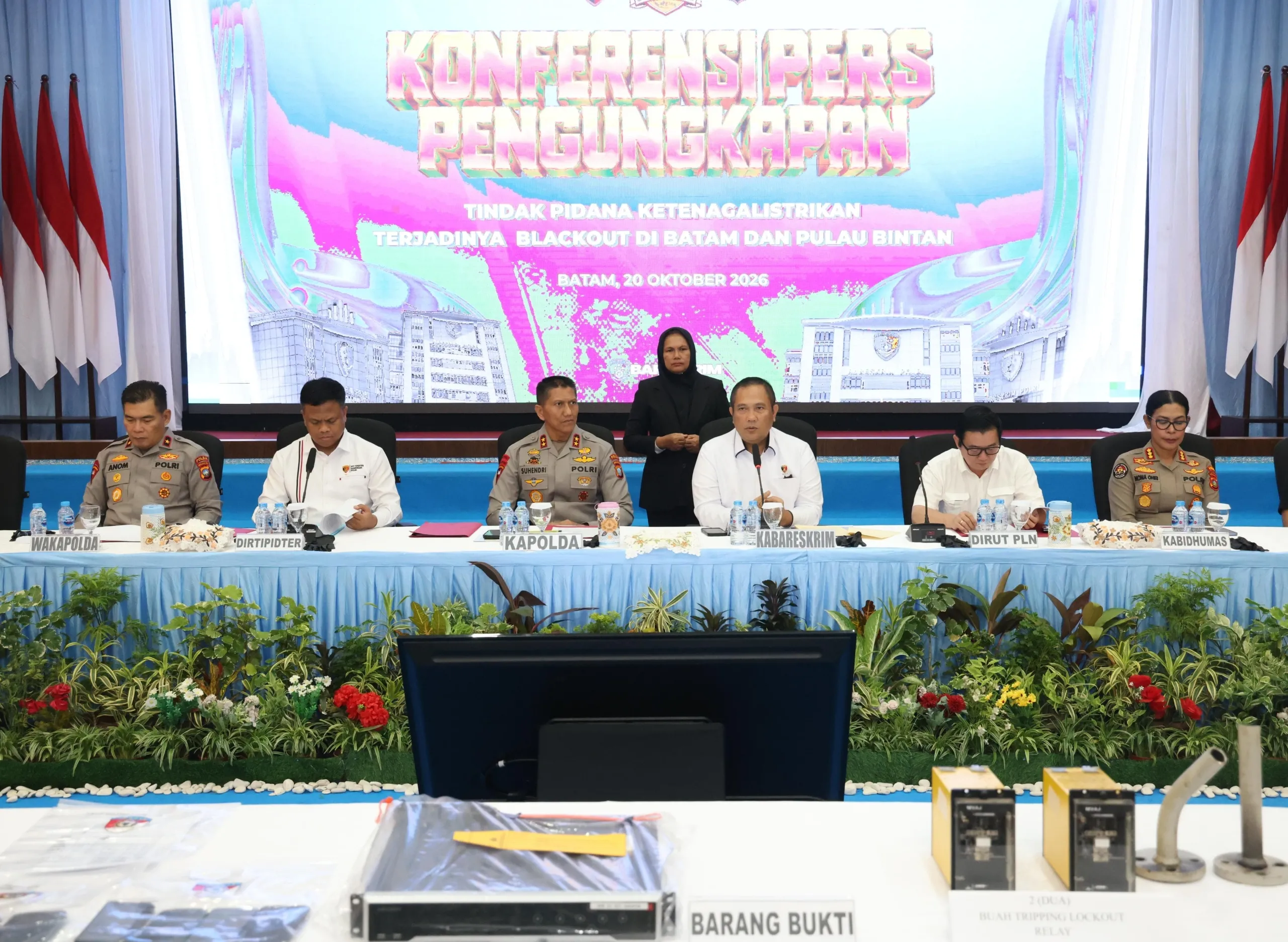 Kasus Blackout Batam – Bintan Terbongkar: Bareskrim polri Tetap 5 Tersangka